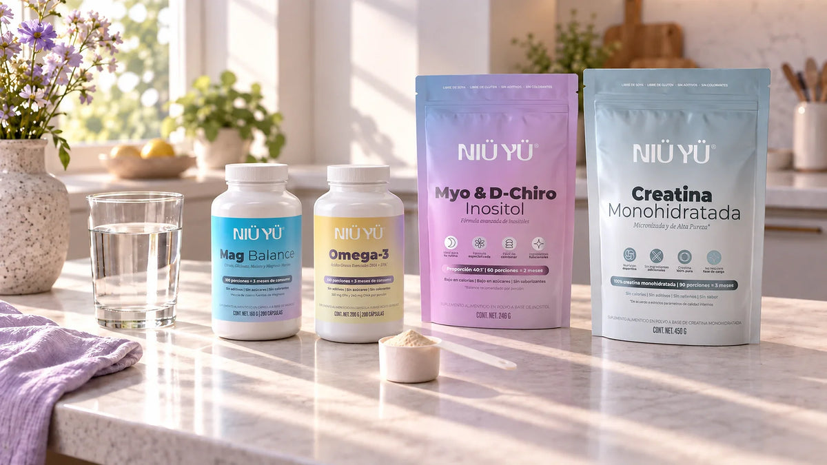Magnesio, omega-3, creatina e inositol: ¿se pueden tomar juntos?