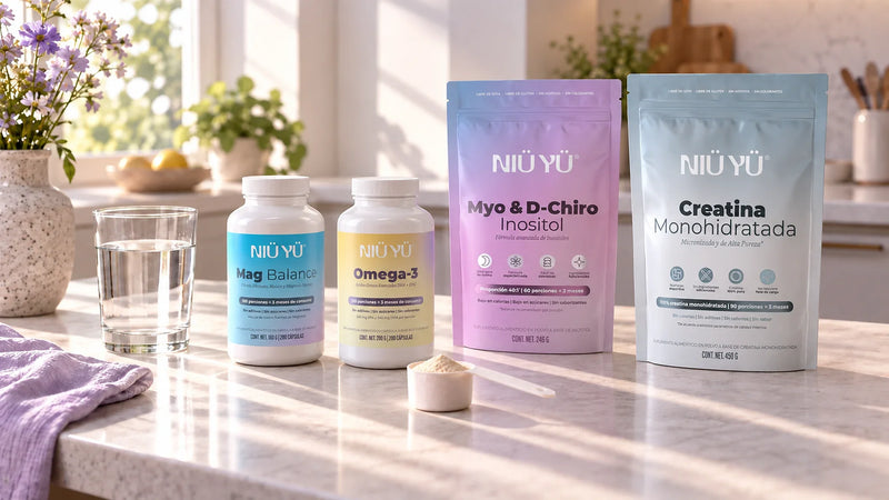 Magnesio, omega-3, creatina e inositol: ¿se pueden tomar juntos?