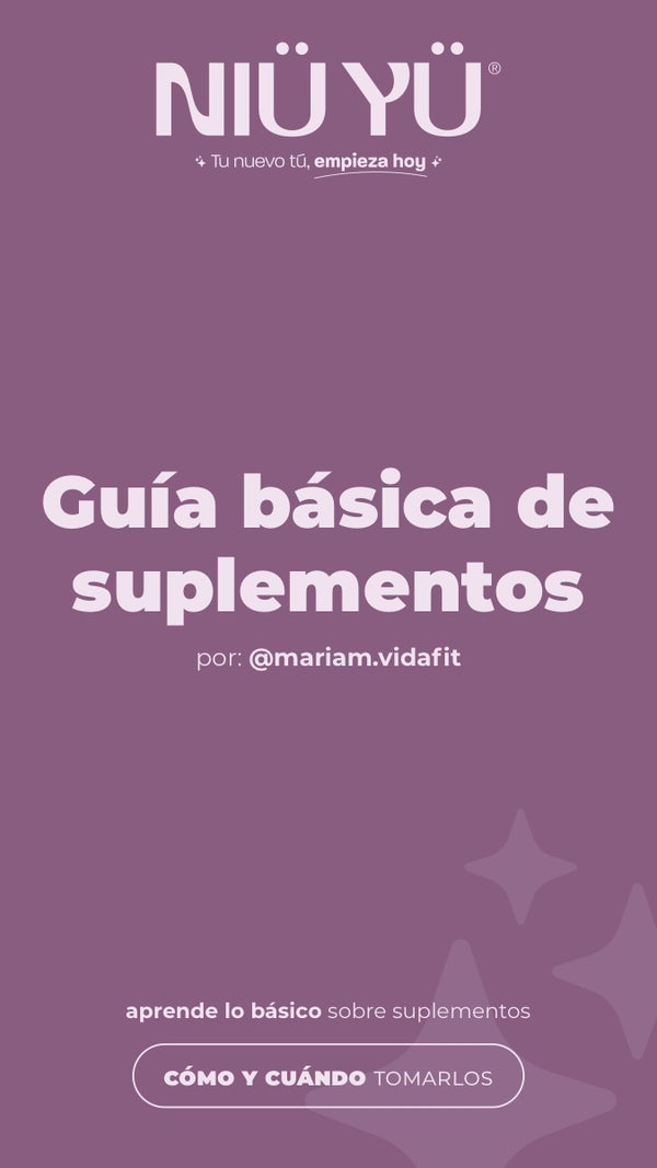 Guía básica de suplementos